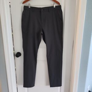 Jack Archer Pants Mens 35x32 Slim Charcoal Gray Jetsetter Tech Performance Chino